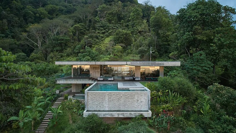 Biệt thự đậm chất nghệ thuật ở Costa Rica