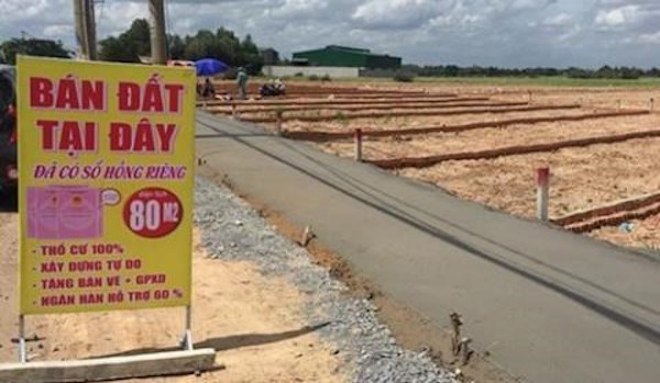 Nhiều địa phương không được thực hiện dự án phân lô bán nền