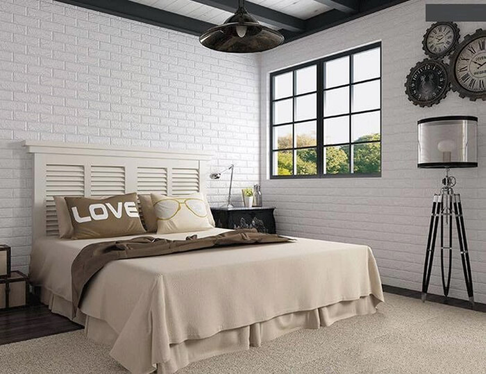 Nên sử dụng xốp dán tường hay giấy dán tường để trang trí nhà?