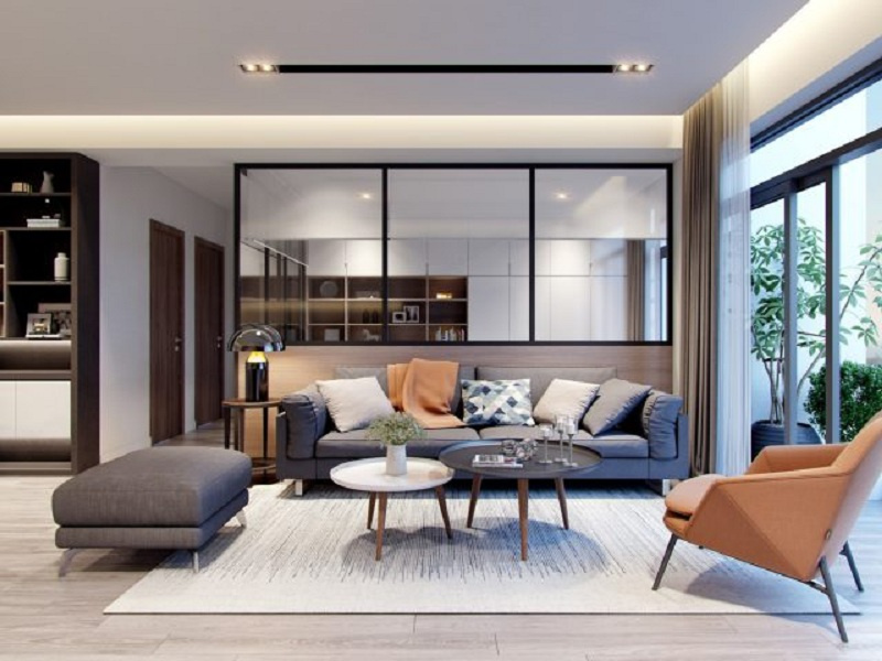 Cách trang trí nội thất phòng khách chung cư tạo ấn tượng