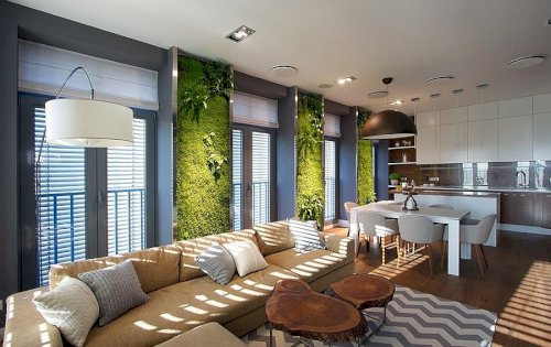 Phong cách nội thất Eco – “sàn diễn” của vật liệu tự nhiên