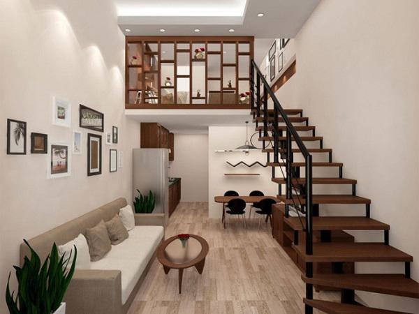 Thiết kế nhà có gác lửng thông minh cho không gian nhỏ