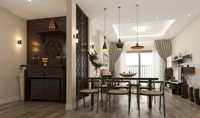 Kê bàn ăn hợp phong thủy giữ gìn hạnh phúc gia đình