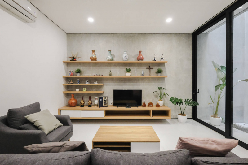 Ambivert house – Căn nhà là sự giao thoa của hai vùng tính cách hướng nội và hướng ngoại