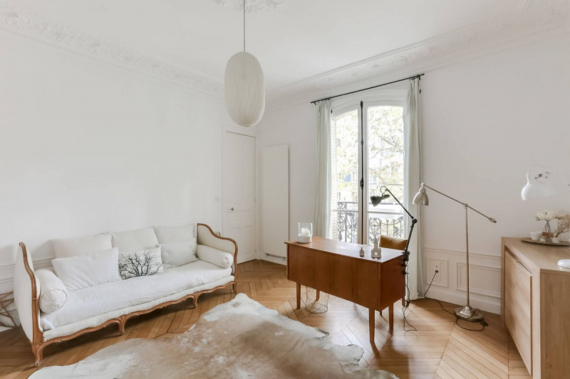 Văn phòng tại nhà phong cách Paris đầy cảm hứng