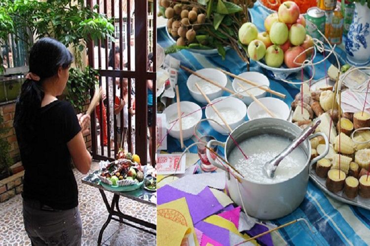 Tìm hiểu bài khấn, đồ lễ mâm cúng chúng sinh rằm tháng 7 tại nhà, cơ quan