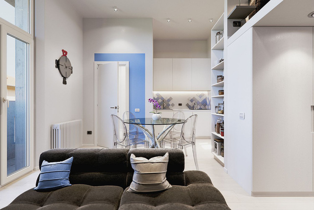 Khám phá căn hộ 29m² màu trắng siêu tiết kiệm "bất cứ ai cũng mê"