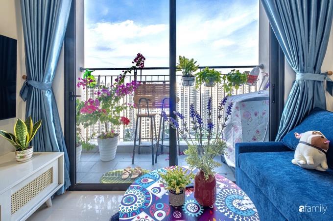 Khám phá Căn hộ 46m² đẹp tươi tắn với sắc xanh mùa hè của chàng sinh viên Hà Nội