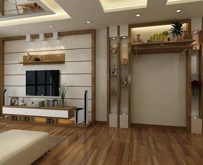 Những quy tắc bố trí phòng khách có bàn thờ trong gia đình Việt