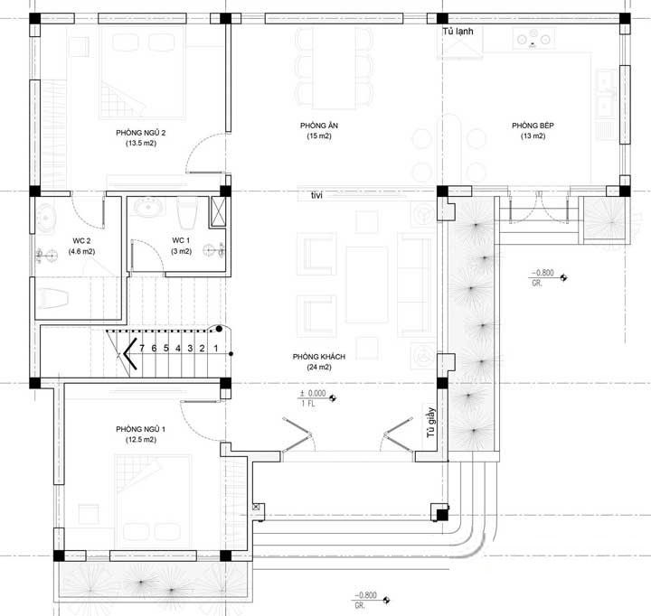 Khám phá mẫu nhà 3 tầng mái thái hiện đại 4 phòng ngủ tại Hải Dương