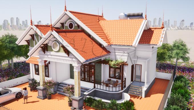 Nhà cấp 4 - Mẫu 443