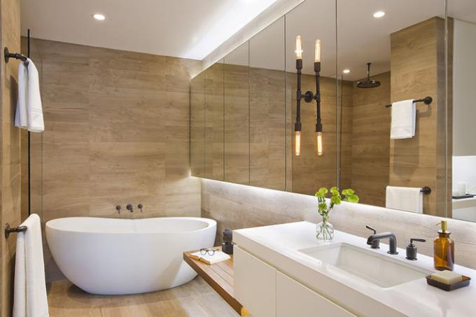 Những căn phòng tắm bằng gỗ khiến bạn chẳng thể nào làm ngơ