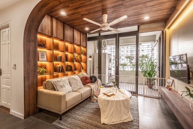 Bật mí cách biến căn hộ 100m2 thành "chốn bình yên" cho gia đình