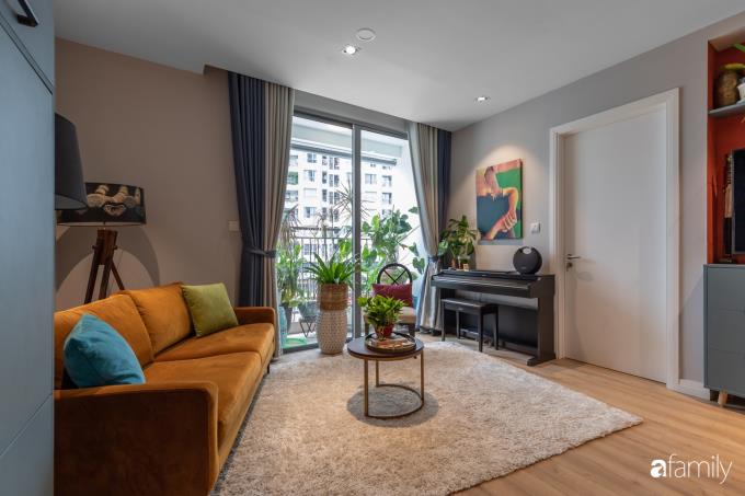 Căn hộ 74m² thiết kế ấn tượng có chi phí hoàn thiện 300 triệu đồng ở Hà Nội