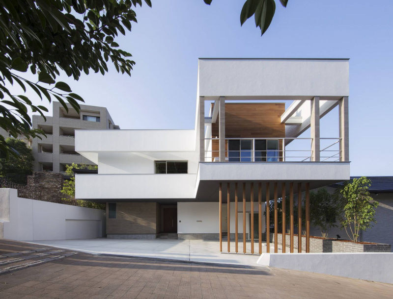 N10-house – Thiết kế nhà kiểu Nhật gắn liền với thói quen sinh hoạt của 2 vợ chồng và 2 cậu con trai tuổi teen