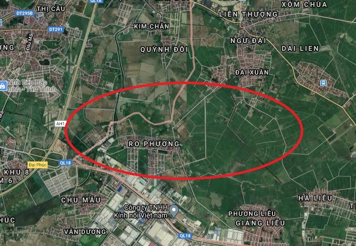Quy hoạch Khu đô thị 500ha tại TP Bắc Ninh và huyện Quế Võ