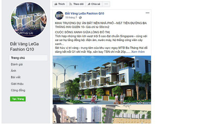 TP.HCM cảnh báo dự án “ma” tại quận 10