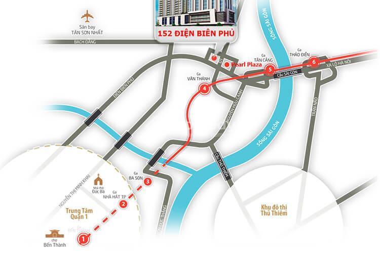 Chung cư 152 Điện Biên Phủ, Quận Bình Thạnh - TP. HCM