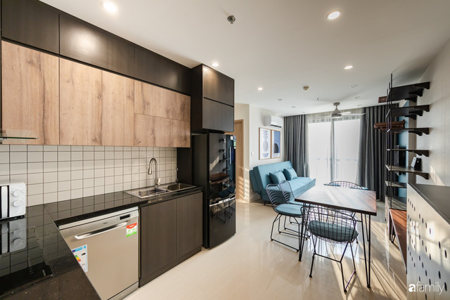 Diện tích chỉ vẻn vẹn 55m² nhưng căn hộ này lại hiện đại, sang trọng, tiện nghi đến bất ngờ