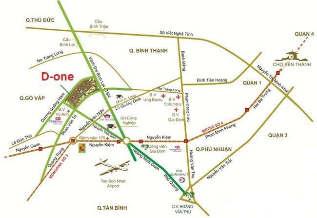 Khu căn hộ D-One Sài Gòn, Quận Gò Vấp - TP. HCM