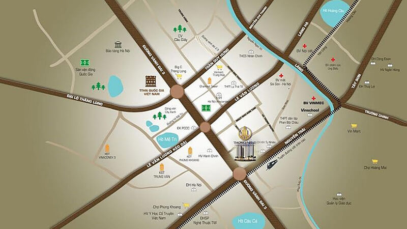 Khu căn hộ cao cấp Thống Nhất Complex, Quận Thanh Xuân - Hà Nội