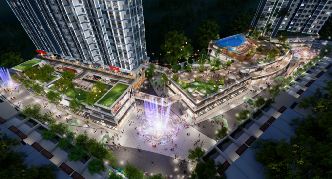 Ecopark sắp có trung tâm thương mại liên hoàn 30.000m2