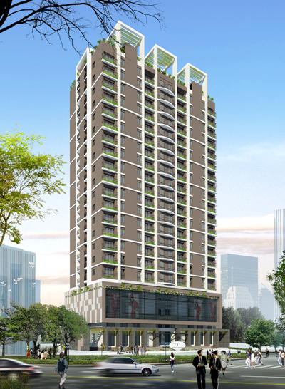Khu căn hộ cao cấp Hòa Bình Green Apartment, Ba Đình - Hà Nội