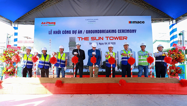 TP. Hồ Chí Minh: Khởi công tòa tháp The Sun Tower 55 tầng ngay khu Ba Son, Quận 1