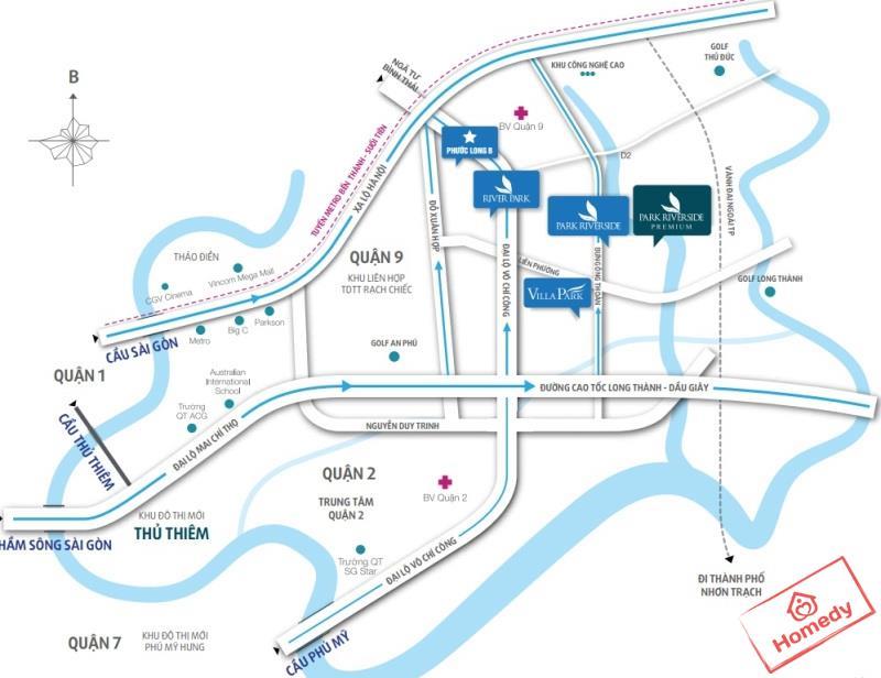 Dự án khu dân cư Park Riverside quận 9 TP. Hồ Chí Minh
