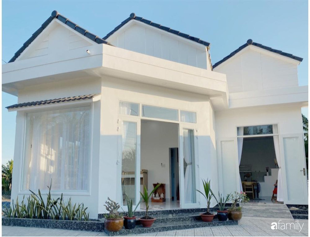 Chỉ với 600 triệu đồng, ngôi nhà màu trắng dễ dàng trở nên "đẹp như trong mộng"