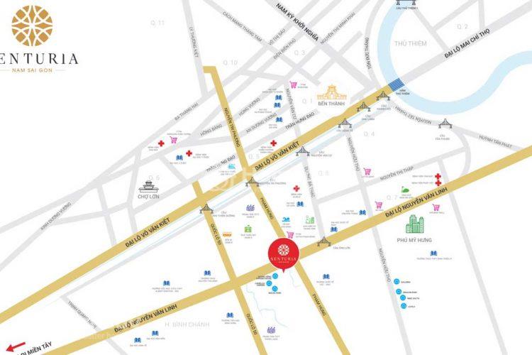 Khu phức hợp Senturia Nam Sài Gòn, Huyện Bình Chánh - TP. HCM