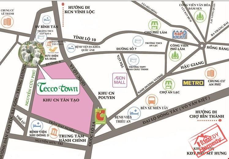 Chung cư Tecco Town, Quận Bình Tân - TP. HCM