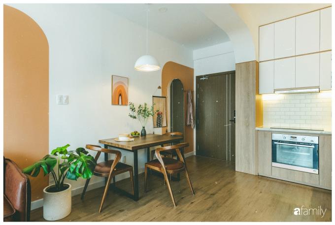 Trầm trồ trước sự "lột xác" của căn hộ thiếu sức sống trở thành không gian 67m² đầy năng lượng