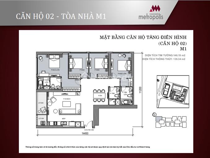 Chung cư Vinhomes Metropolis, Quận Ba Đình - Hà Nội