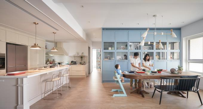 Khám phá căn hộ được thiết kế mang lại diện tích tối đa ưu tiên cho con vui chơi, vận động