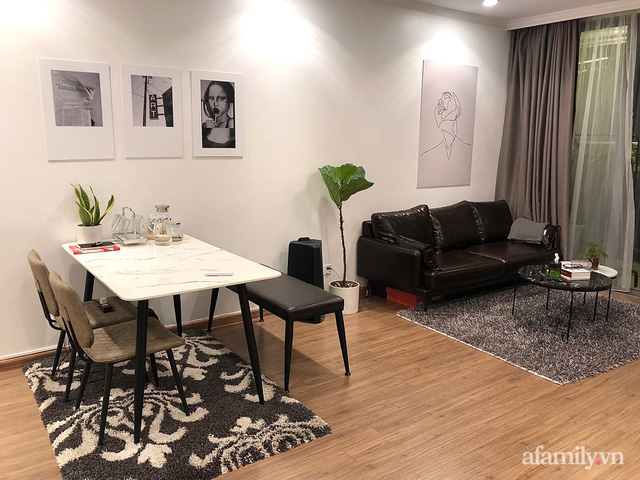 Căn hộ tuyệt đẹp 82m2 với nội thất 50 triệu của chàng trai Hà Nội