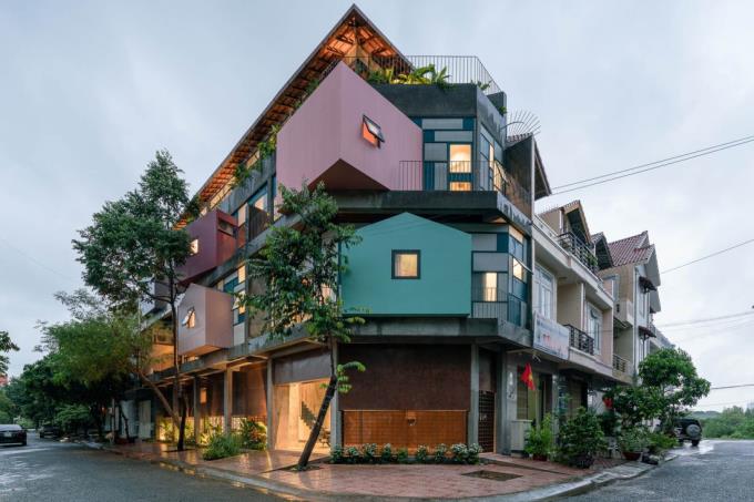 Nhà phố cũ biến hóa thành các căn hộ cho thuê đầy phong cách tại Vũng Tàu