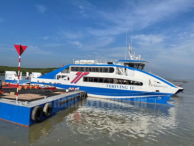 Chính thức khai trương tuyến phà biển TP.HCM đi Vũng Tàu chỉ mất 30 phút