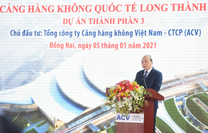 Khởi công xây dựng sân bay Long Thành