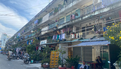 TP. Hồ Chí Minh: Người dân vẫn mong chờ chung cư cũ được cải tạo