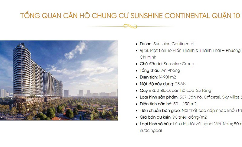 TP.HCM: Cảnh báo rao bán dự án “ảo” giả mạo Sunshine làm chủ đầu tư