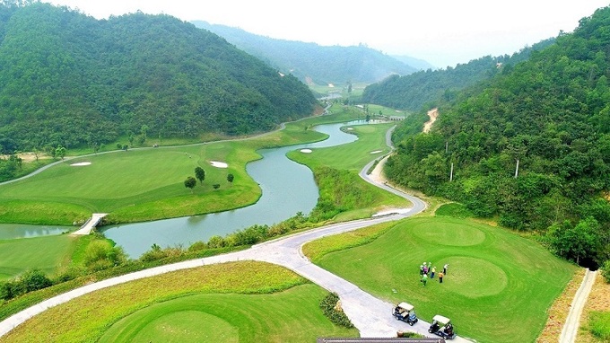 Hòa Bình: Dự án sân golf Hòa Bình Geleximco xây dựng trên đất rừng là sai quy hoạch