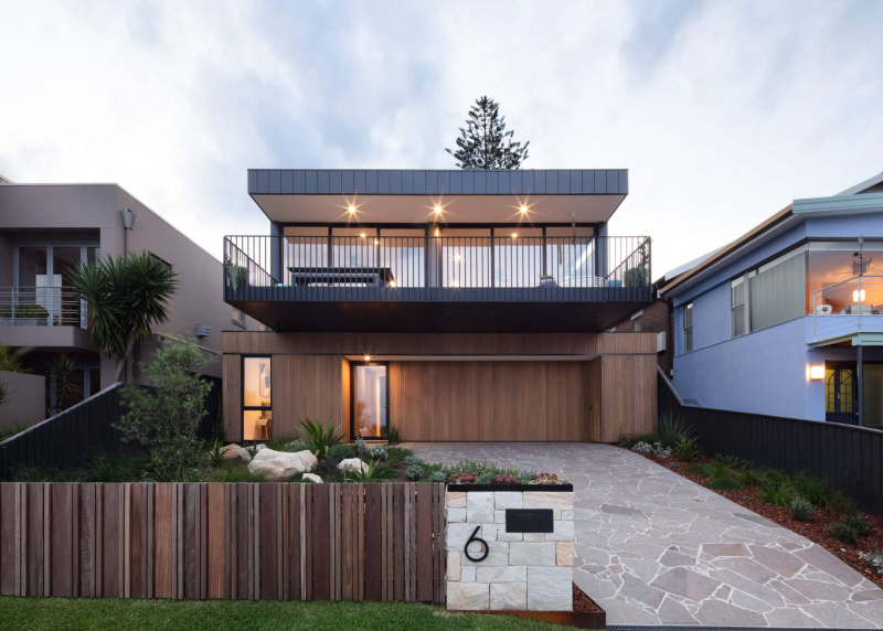 Căn hộ 2 tầng hướng biển hiện đại và cá tính ở vùng ngoại ô Sydney