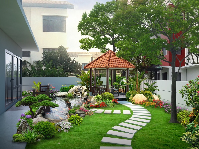 Tìm hiểu về tiểu cảnh sân vườn và cách thiết kế tiểu cảnh hợp phong thủy