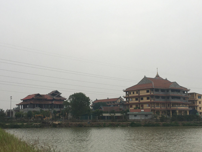 Xã Vĩnh Ngọc, Đông Anh, Hà Nội: Ngôi chùa rộng 2ha xây dựng không phép