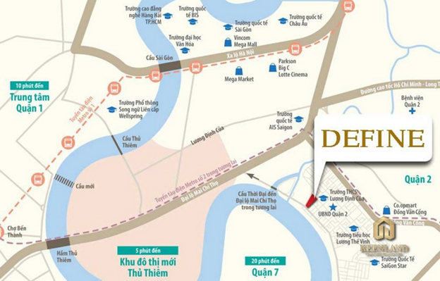 Khu căn hộ cao cấp Define, Quận 2 - TP. HCM
