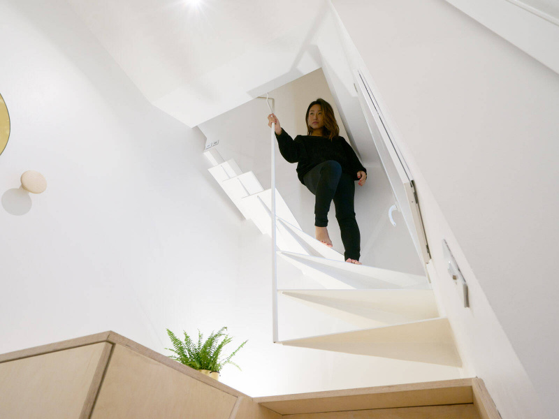 Căn hộ 27m2 chật hẹp được thiết kế thoáng sáng, tiện nghi đến bất ngờ