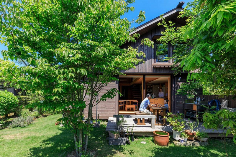 Ngôi nhà Nhật cấp 4 điển hình với thiết kế giản dị gần gũi với thiên nhiên  » Thông tin Dự án - Cập nhật tin tức Bất Động Sản mới nhất