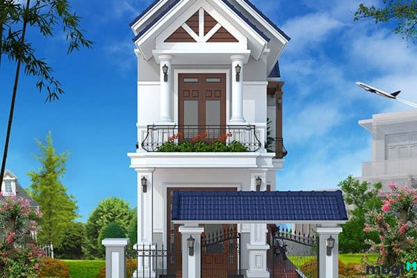 Nhà phố mái ngói: Những mẫu nhà phố hot nhất hiện nay