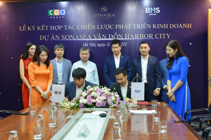 CEO Group hợp tác với BHS Group phát triển kinh doanh dự án Sonasea Vân Đồn Harbor City